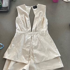 DO + BE leather romper. Size small.